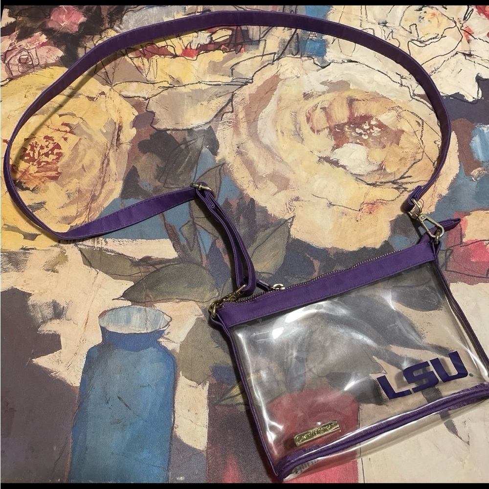 Vintage Clear LSU Bag